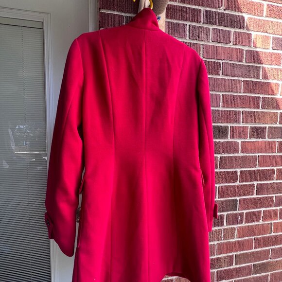 Forever XXI red woman coat - Picture 3 of 11